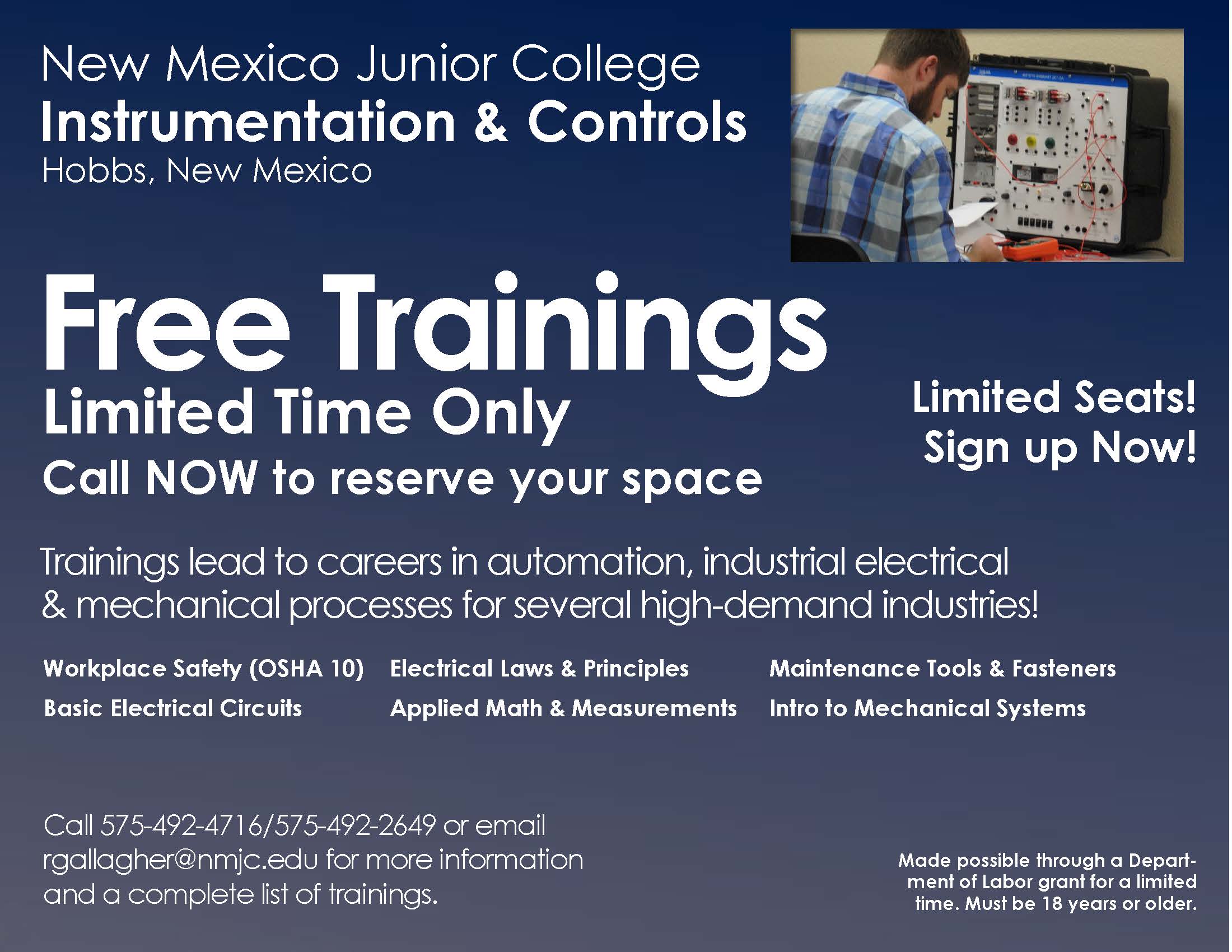 New Mexico Junior College Training & Outreach